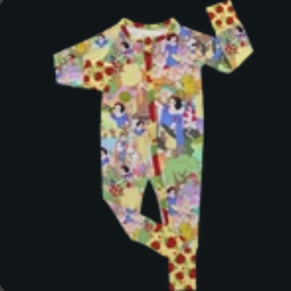 Snow white bamboo zippy - Picture 2 of 2